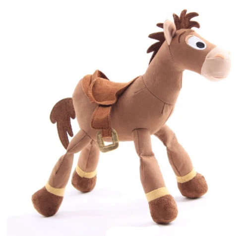 25CM BULLSEYE HORSE TOY STORY ACTION ANIMALS DOLL KID SOFT PLUSH STUFFED GIFT - Picture 2 of 9