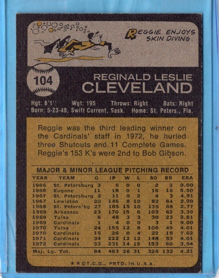 1973 TOPPS BASEBALL CARDS - PICK YOUR  FAVORITE 1-199 - Picture 207 of 380