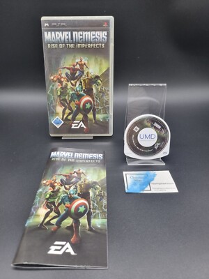 Marvel Nemesis - Rise Of The Imperfects Sony PSP mit Anleitung und OVP