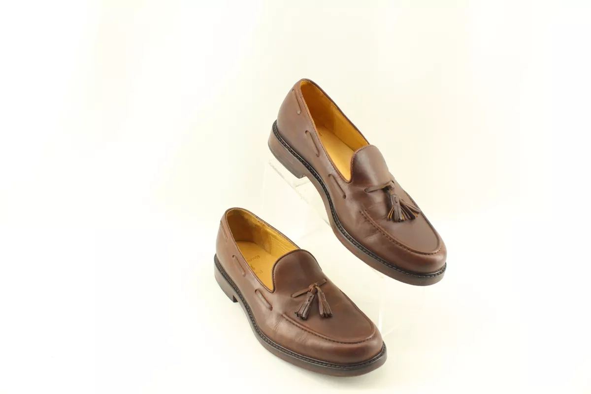 Vintage POLO Ralph Lauren Brown Tassel Loafers Shoes Men's Size 10 D
