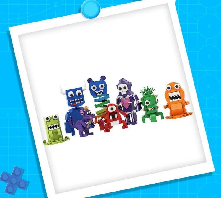 The Garten Of Banban Building Blocks Figure Assembling Toy Jumbo Josh gift - Image 4 of 4