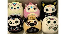 Squishmallow Day of the Dead Squad Full Set BNWT 14