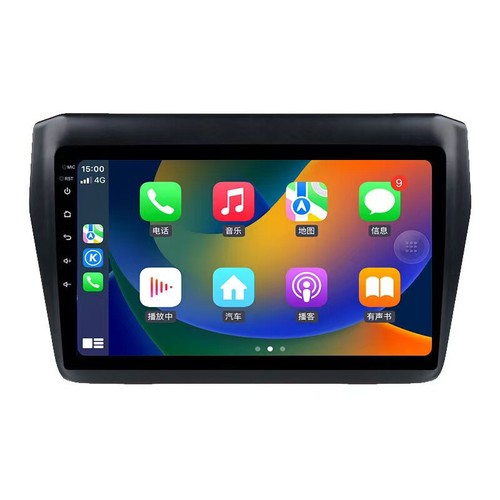 9in Car Multimedia Radio Video CarPlay Android GPS Navi for 17-19 Suzuki Swift - Picture 2 of 12