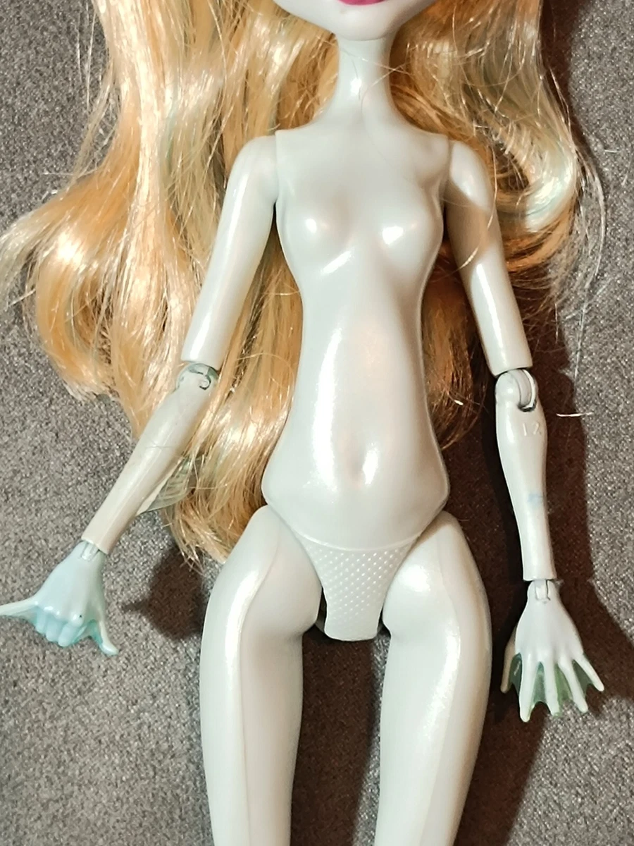 MONSTER HIGH G1 - Muñeca LAGOONA BLUE serie "SCHOOL´S OUT" nude desnuda