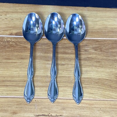 Oneida BERKELEY SQUARE Stainless USA Ltd Glossy Flatware Place/ Oval Soup Spoons