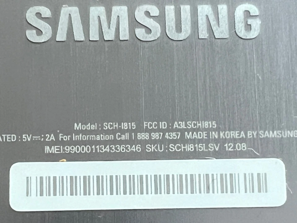 Samsung Galaxy Tab 2 SCH-I815 8GB, Wi-Fi + 4 G Verizon - не включается - Изображение 3 из 3