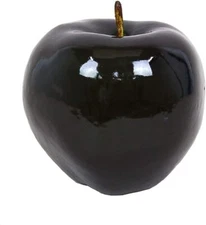Flora Bunda 6" Artificial Shiny Large Centerpiece Apple,Black,Floral D√©cor