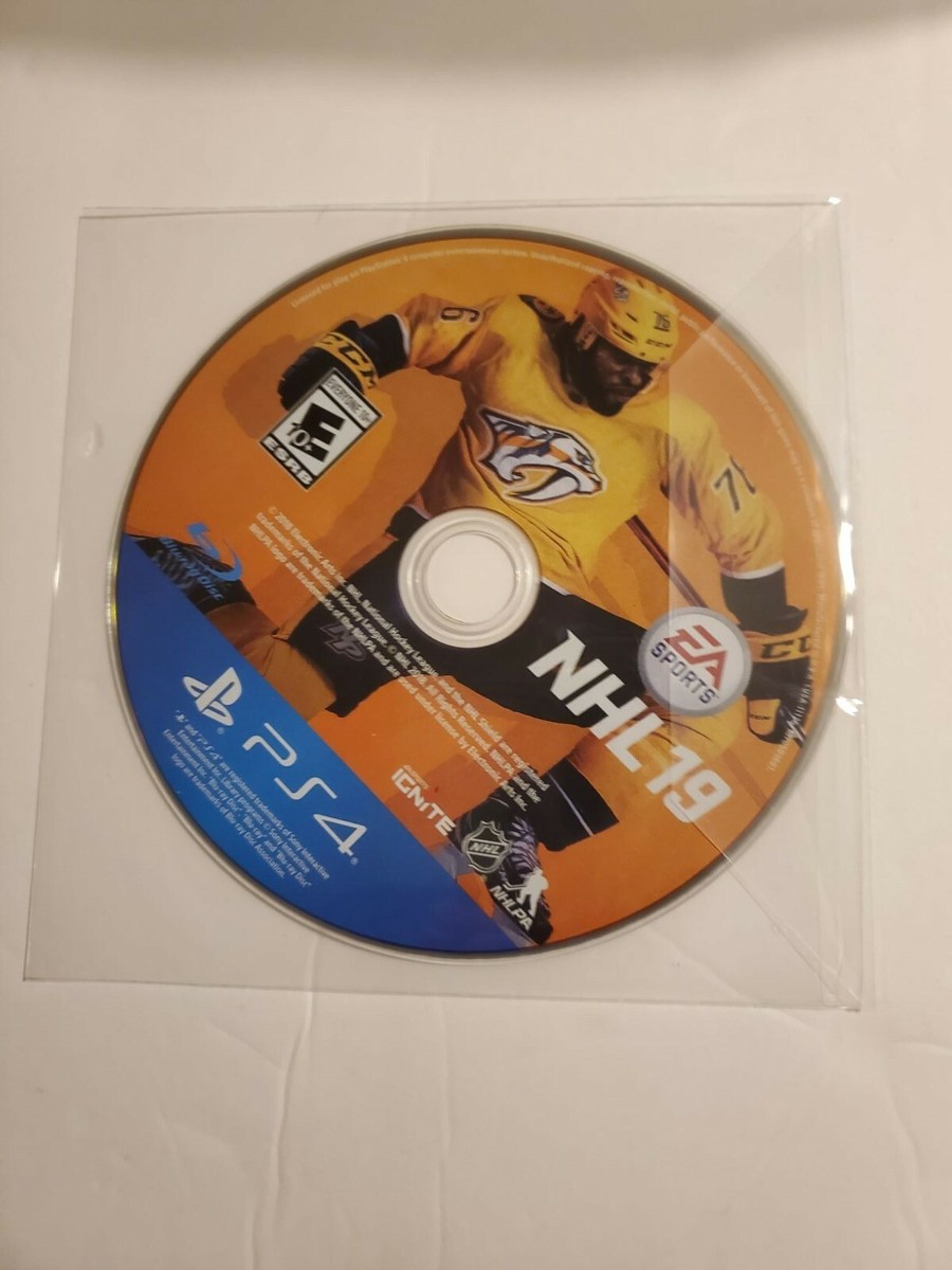 NHL 19 - Standard Edition (Sony PlayStation 4, 2018) - Game Disk