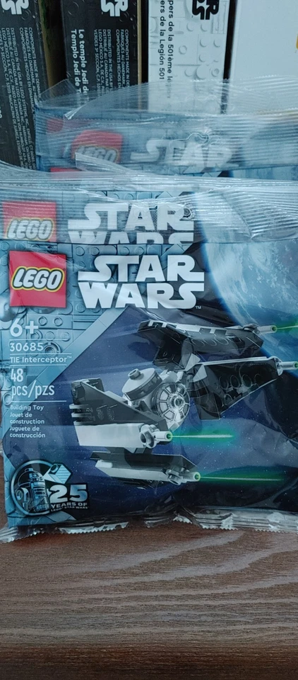  LEGO STAR WARS 30685 Tie Interceptor 25th Anniversary Sealed Polybag Disney  - Image 4 of 4