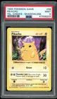 1999 Pokemon #58 Pikachu Shadowless Yellow Cheeks PSA 9 Mint
