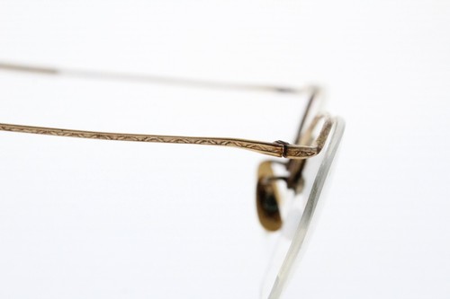 VTG AO American Optical 1/10 12K GF Gold Filled Half-Rim Tooled Frames Only - Picture 8 of 12