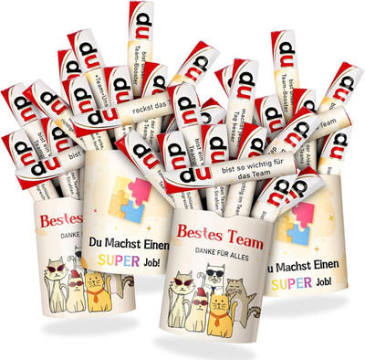 YSUVIN 52Pcs Team-Aufkleber-Set Mit Slogans, Geeignet Für Duplo-Schokoladenriege