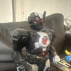 Black & Silver Robot Action Figure w/ Red Chest Light Ages 4-10 — photo 9