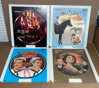RCA Selectavision Video Disc Lot of 5