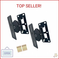 Howonder Speaker Wall Mount,Speaker Mount Wall Bracket Design for Large Speakers