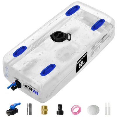 #ad Water Storage Bladder 25 50 100 Gallon Portable Water Tank Collapsible Wate... $48.83