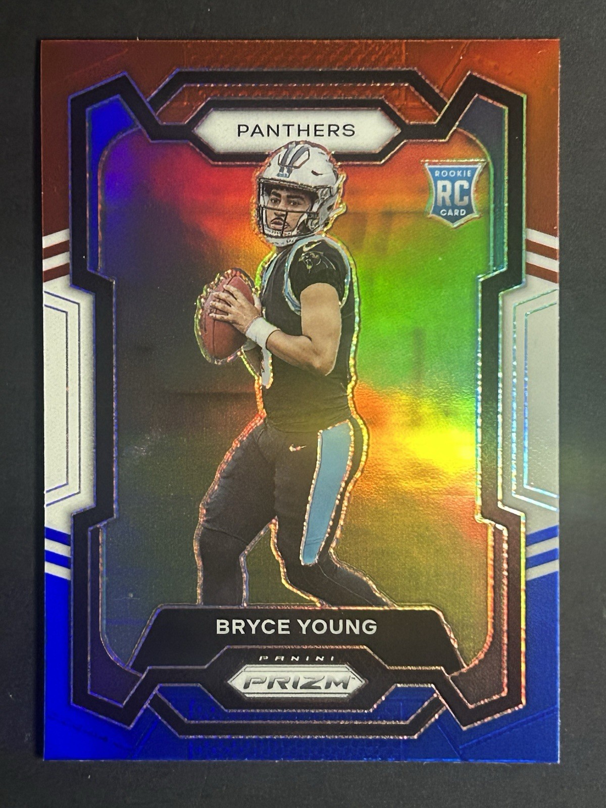 Bryce Young 2023 Panini Prizm Rookie RC RED WHITE BLUE #311 Panthers 🔥
