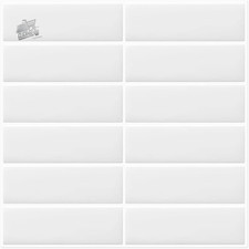 Adhesive tiles kitchen bathroom detachment attachment parasol white 10 sheets 30x30