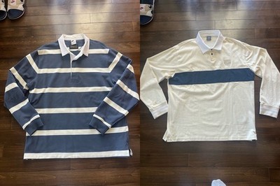 Lot of 2 Rugby Polo Shirts Nike & New Balance Size Large & XL