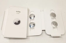 Apple AirTag Location Tracker 4 Pack Silver/White MX542AM/A