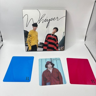 VIXX LR [WHISPER] 2nd Mini Album CD + Film Cards + Booklet Incomplete See Pics