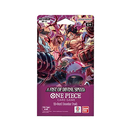 ONE PIECE Card Game - A Fist of Divine Speed [OP-11] Booster Pack (English)
