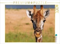 Calvendo Puzzle Eye To Eye With The Giraffe | 1000 Pieces, Finished Size 25.2 ×