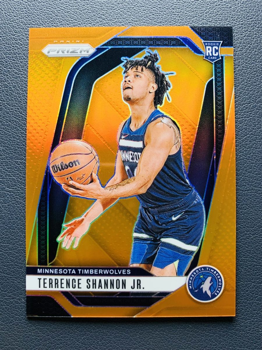 2024-25 Panini Prizm Terrence Shannon Jr. #224 Rookie RC Card Orange Prizm /49