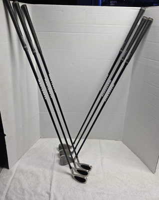 Masterfit Wide Sole RH irons 5 thru 9  + PW good condition- 