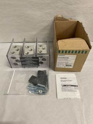 Siemens 3TA3NG750 Aluminum Lug Kit Set of 3 for 300A 1200A NG Frame Breakers