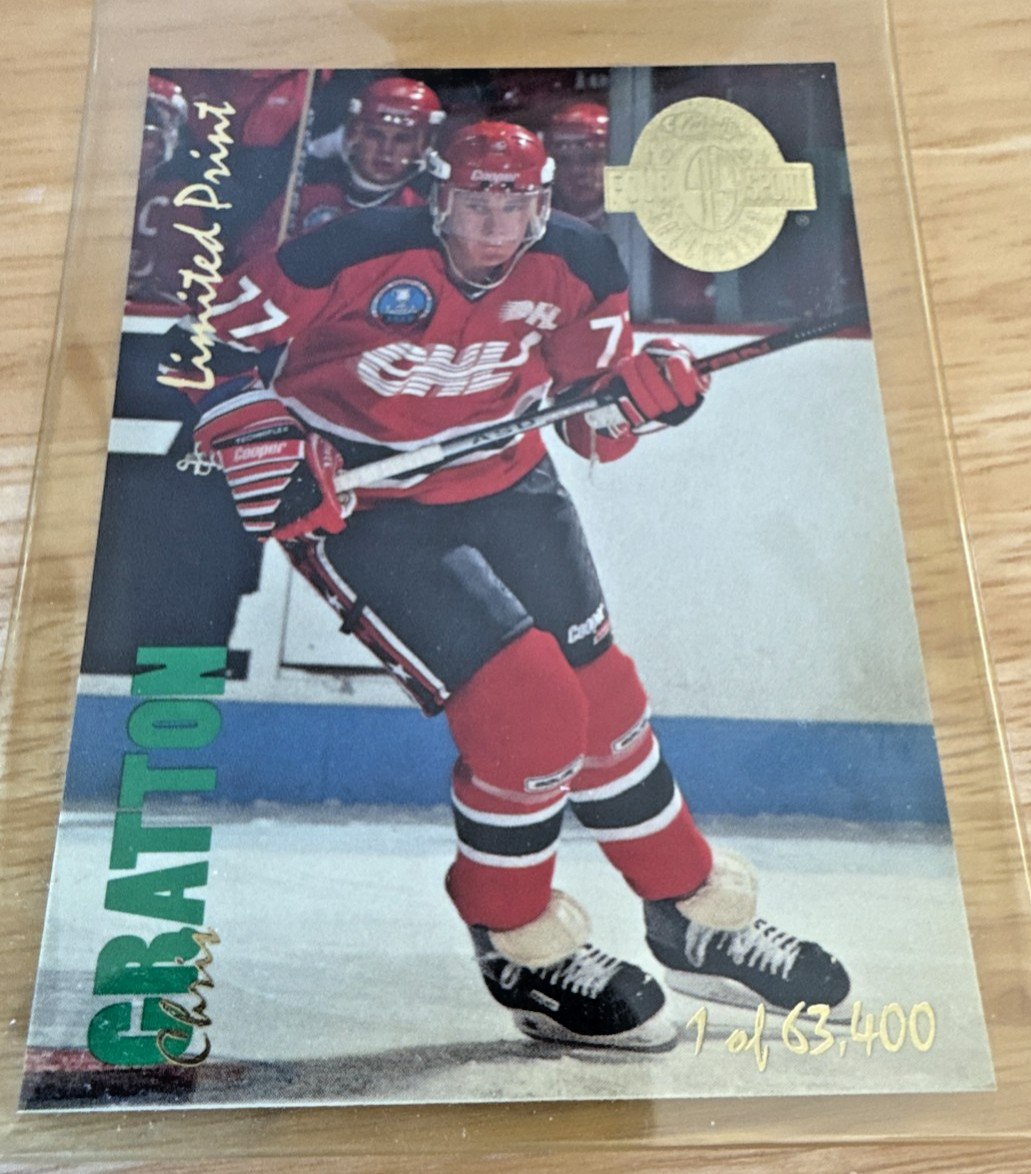 1993 Classic Four Sport Collection - Limited Prints Chris Gratton #LP 24 /63400