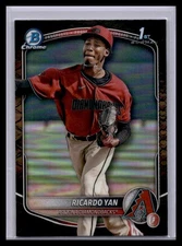 2025 Bowman - Ricardo Yan 1st #BCP-31 Reptilian Refractor