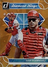 2023 Donruss Holo Orange #3 Ivan Rodriguez Texas Rangers