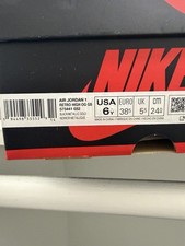 Jordan Air Jordan 1 Retro High OG GS Black/Gold Leather 6Y 575441-032