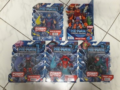 He-Man and the Masters of the Universe 21, Netflix, Figuren Set u.a. Man-E-Faces