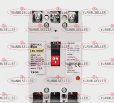 NEW 1PCS In Box TECO Circuit Breaker BO-100EB 3P 75A *rr