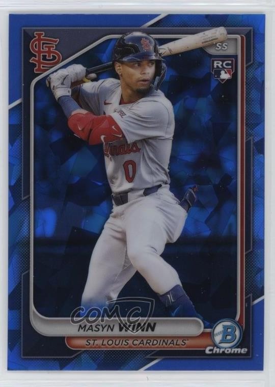 2024 Bowman Chrome Sapphire Edition Masyn Winn #61 17f8