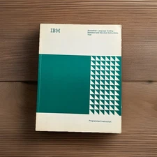 1972 Assembler language coding standard and decimal instructions text IBM