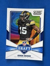 2018 Score NFL Draft #7 Joshua Jackson Iowa Hawkeyes