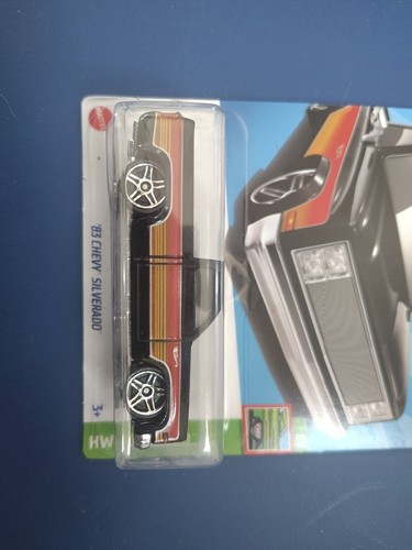 hot wheels 83 chevy silverado black - Picture 2 of 9