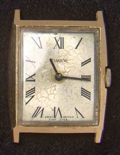 Timex GB Rectangular Patina Men's Hand-Wind Vintage Watch -- Spares/Repairs