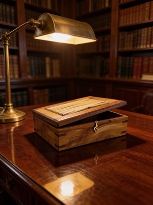 Handcrafted Cedar Wood Keepsake Box Signed Arkansas 2013 Jewelry Trinket Box