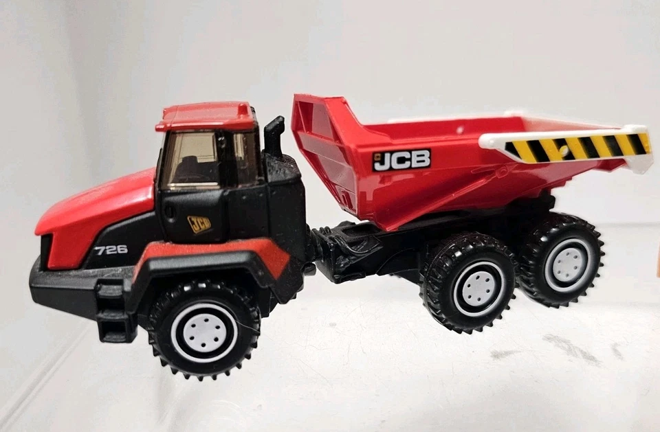 2009 Matchbox GMC C8500 Topkick Tree Trimming Truck & JCB 726 Dump Truck - Nice - Image 2 of 4
