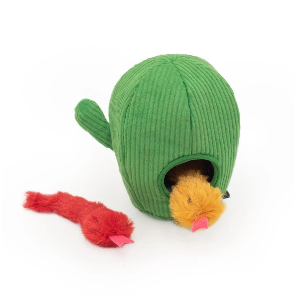 Zippy Paws ZippyClaws Burrow Cat Toy (Snakes in Cactus)