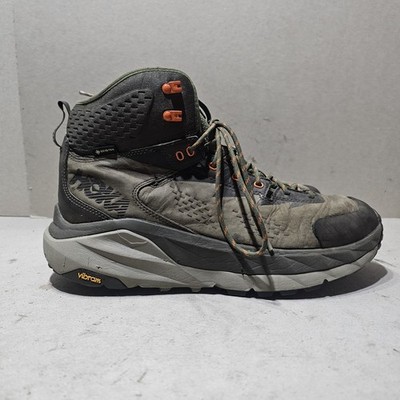 HOKA ONE ONE KAHA HITOP GTX HERREN LEDER/STOFF SNEAKER DUNKELGRAU UK10,5 EU45