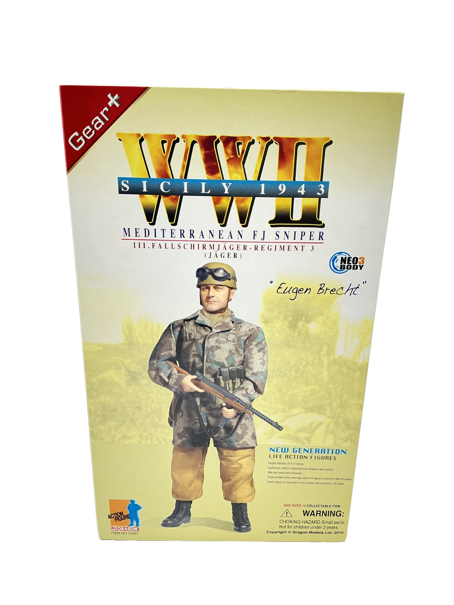 Dragon 1/6 Gear+ WWII Mediterranean FJ Sniper EUGEN BRECHT Sicily