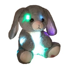 Leuchtender Plüschhase Kaninchen Stofftier Hase Plüschtier Spielzeug leuchtet im Dunkeln