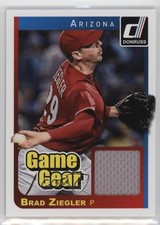 2014 Panini Donruss Game Gear Brad Ziegler #15 qp4