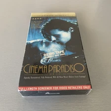 Cinema Paradiso VHS Miramax Collector's Series Demo Screener, Factory Sealed