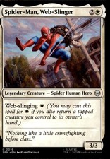 Spider-Man, Web-Slinger 16 Common Marvel's Spider-Man Magic: The Gathering NM